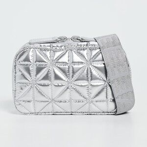 Vee Collective Belt Bag in Chrome Metallic